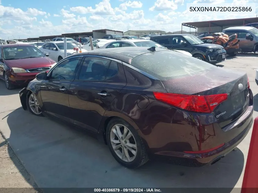 5XXGN4A72DG225866 2013 Kia Optima Ex