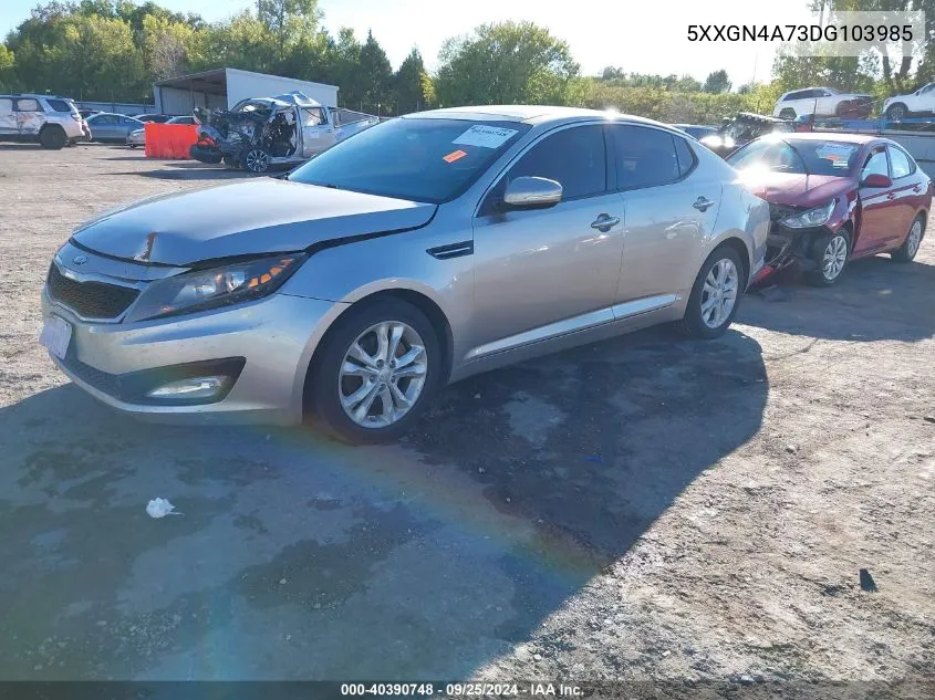 2013 Kia Optima Ex VIN: 5XXGN4A73DG103985 Lot: 40390748