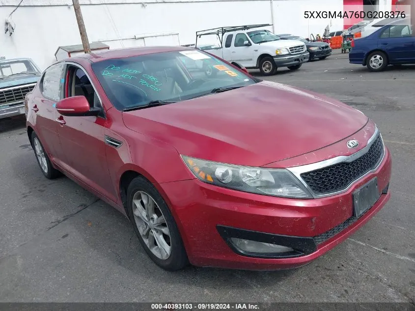 5XXGM4A76DG208376 2013 Kia Optima Lx