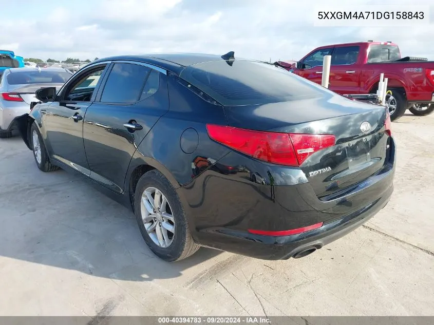 5XXGM4A71DG158843 2013 Kia Optima Lx