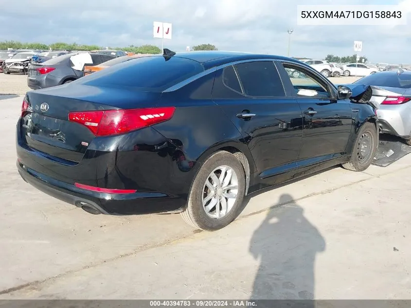 5XXGM4A71DG158843 2013 Kia Optima Lx