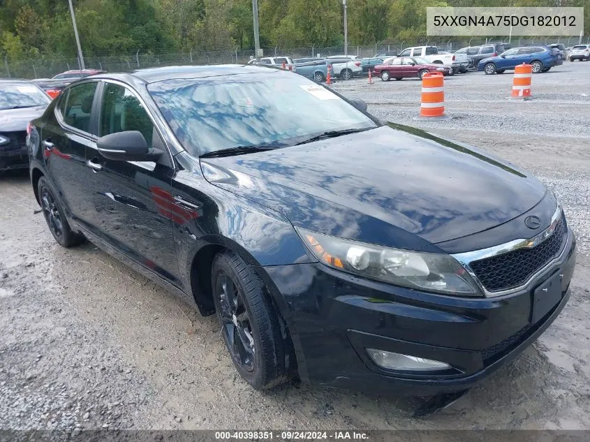 5XXGN4A75DG182012 2013 Kia Optima Ex