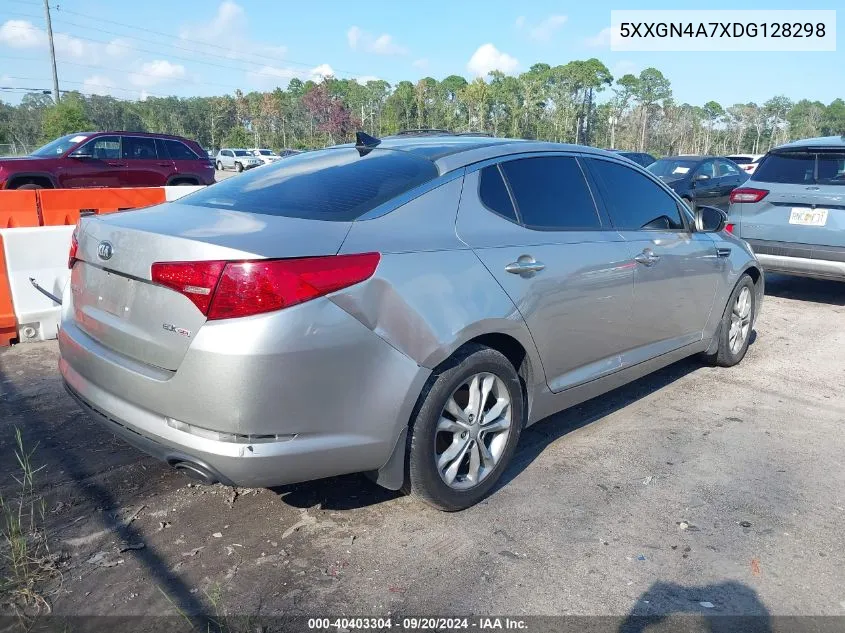 5XXGN4A7XDG128298 2013 Kia Optima Ex