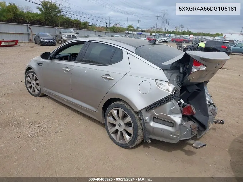 5XXGR4A66DG106181 2013 Kia Optima Sx