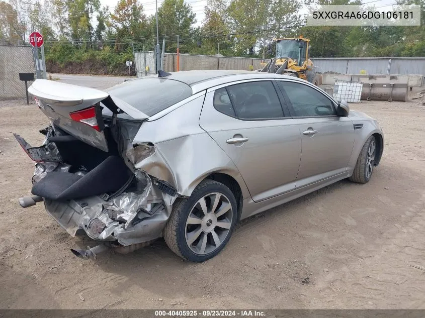 5XXGR4A66DG106181 2013 Kia Optima Sx