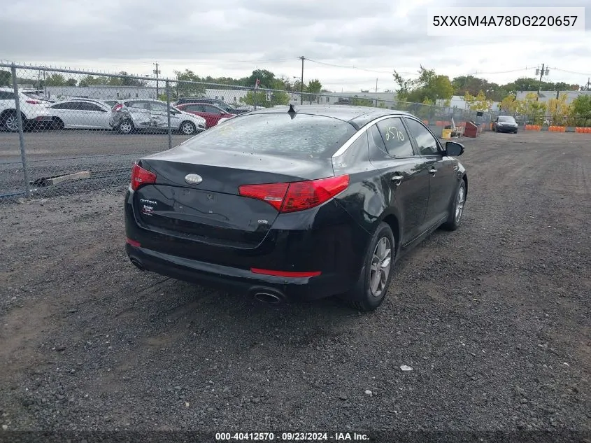 5XXGM4A78DG220657 2013 Kia Optima Lx