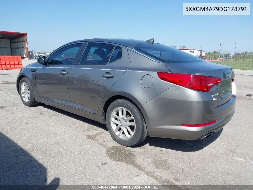 5XXGM4A79DG178791 2013 Kia Optima Lx