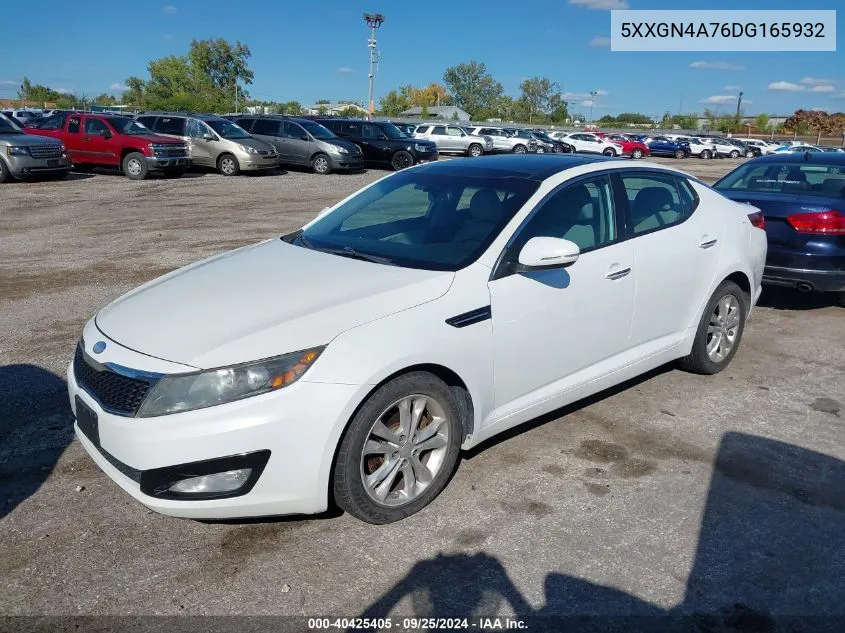 2013 Kia Optima Ex VIN: 5XXGN4A76DG165932 Lot: 40425405