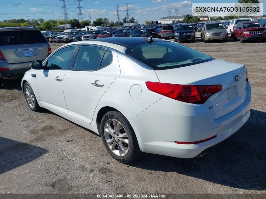 5XXGN4A76DG165932 2013 Kia Optima Ex