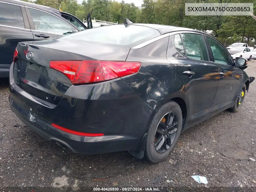 5XXGM4A76DG208653 2013 Kia Optima Lx