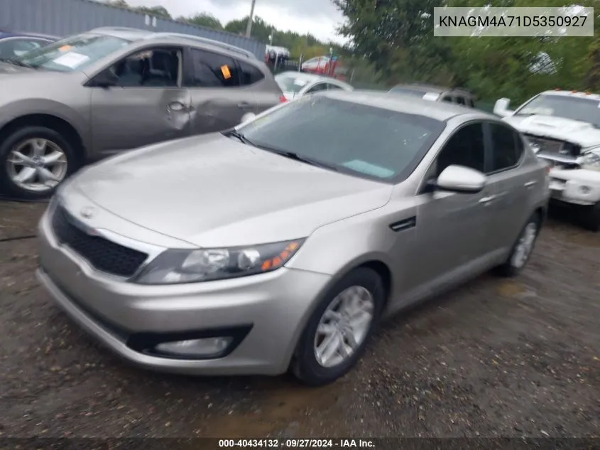 KNAGM4A71D5350927 2013 Kia Optima Lx