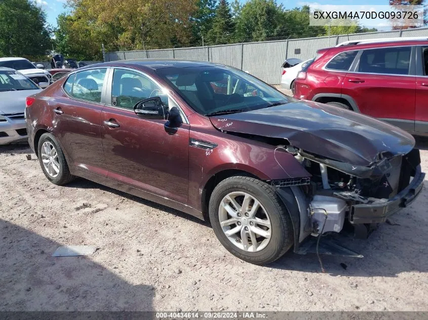 5XXGM4A70DG093726 2013 Kia Optima Lx