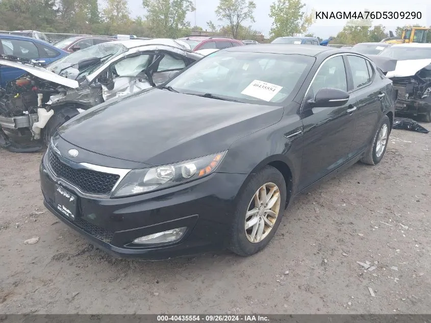 2013 Kia Optima Lx VIN: KNAGM4A76D5309290 Lot: 40435554