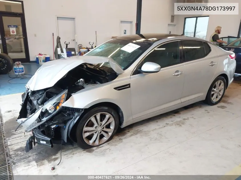 5XXGN4A78DG173997 2013 Kia Optima Ex