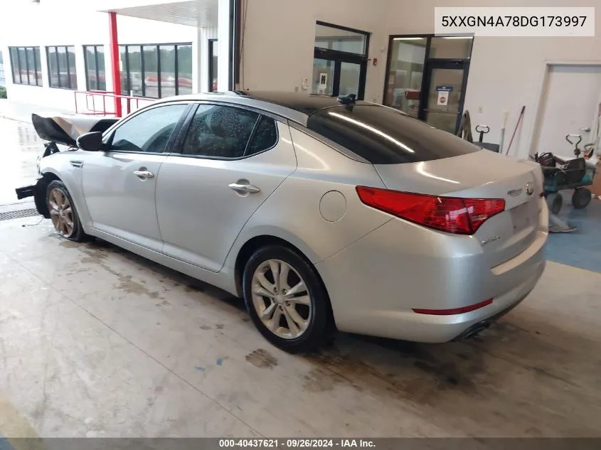 2013 Kia Optima Ex VIN: 5XXGN4A78DG173997 Lot: 40437621