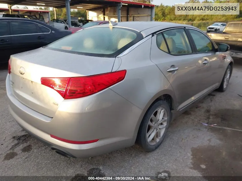 2013 Kia Optima Lx VIN: 5XXGM4A79DG253943 Lot: 40442384