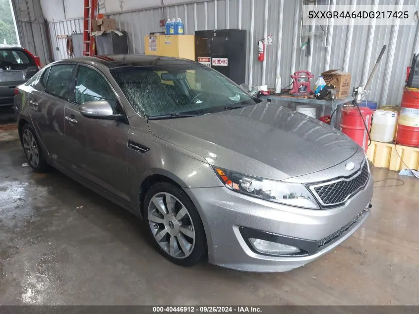 2013 Kia Optima Sx VIN: 5XXGR4A64DG217425 Lot: 40446912