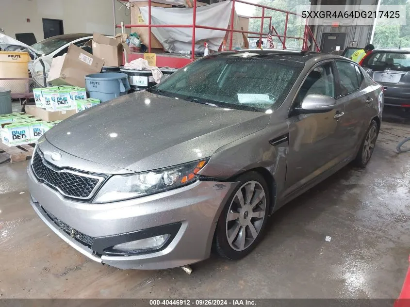 2013 Kia Optima Sx VIN: 5XXGR4A64DG217425 Lot: 40446912