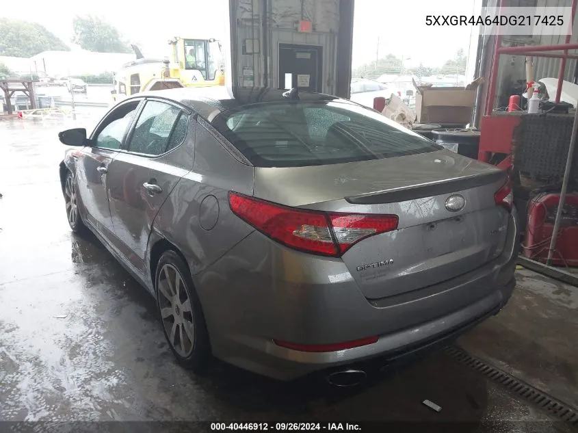 2013 Kia Optima Sx VIN: 5XXGR4A64DG217425 Lot: 40446912