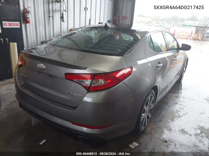 5XXGR4A64DG217425 2013 Kia Optima Sx