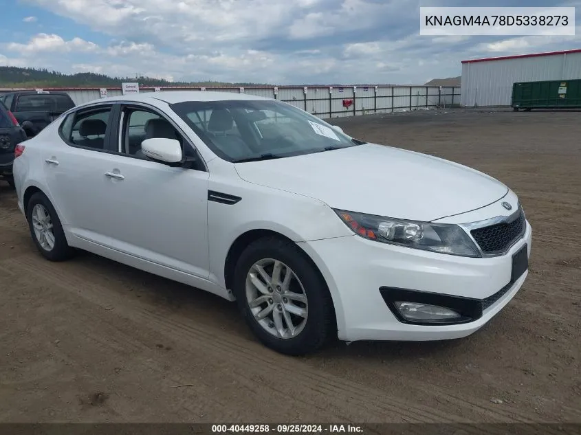 KNAGM4A78D5338273 2013 Kia Optima Lx