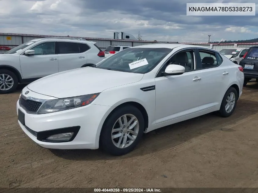 KNAGM4A78D5338273 2013 Kia Optima Lx