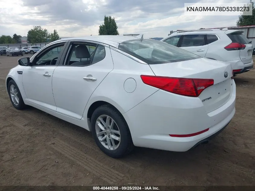 KNAGM4A78D5338273 2013 Kia Optima Lx