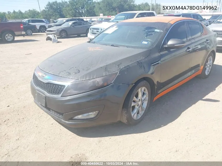 5XXGM4A78DG149962 2013 Kia Optima Lx