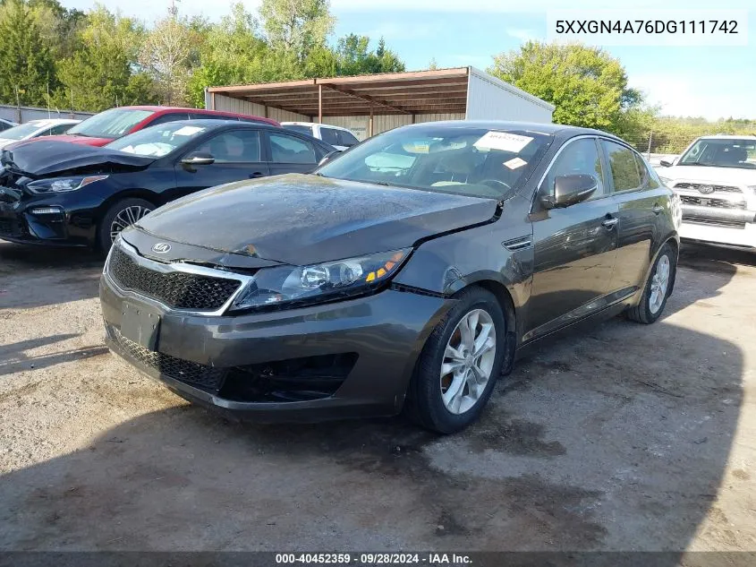 5XXGN4A76DG111742 2013 Kia Optima Ex