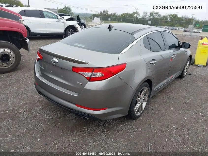 2013 Kia Optima Sx VIN: 5XXGR4A66DG225591 Lot: 40468450