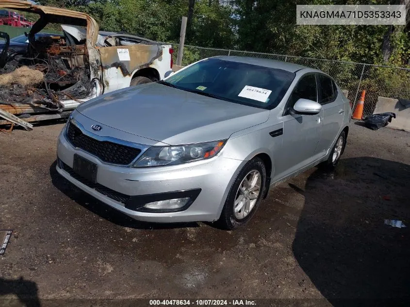 KNAGM4A71D5353343 2013 Kia Optima Lx