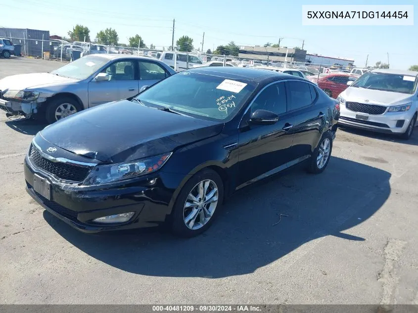 2013 Kia Optima Ex VIN: 5XXGN4A71DG144454 Lot: 40481209