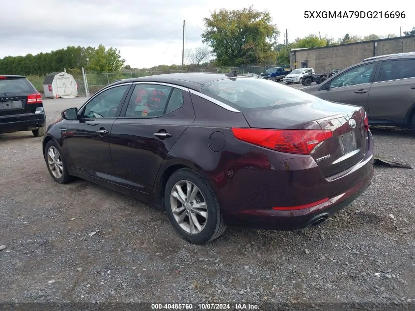 2013 Kia Optima Lx VIN: 5XXGM4A79DG216696 Lot: 40485760