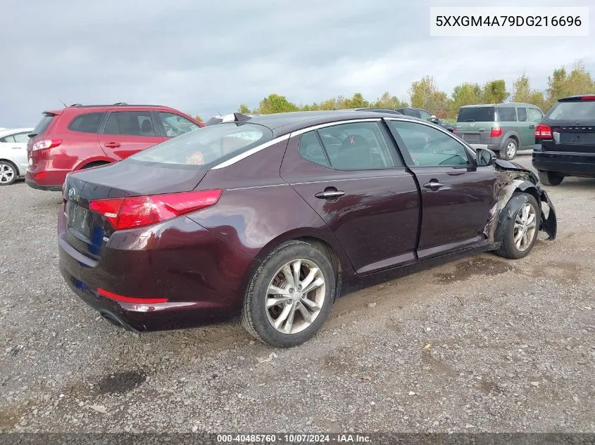 2013 Kia Optima Lx VIN: 5XXGM4A79DG216696 Lot: 40485760