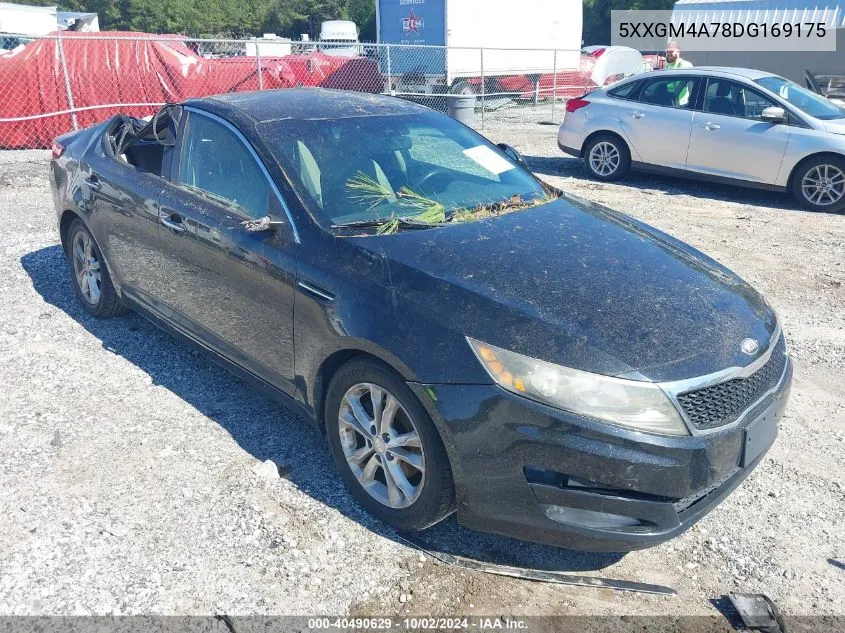 5XXGM4A78DG169175 2013 Kia Optima Lx