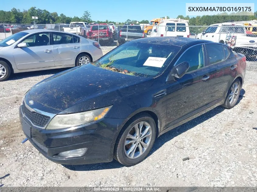 5XXGM4A78DG169175 2013 Kia Optima Lx