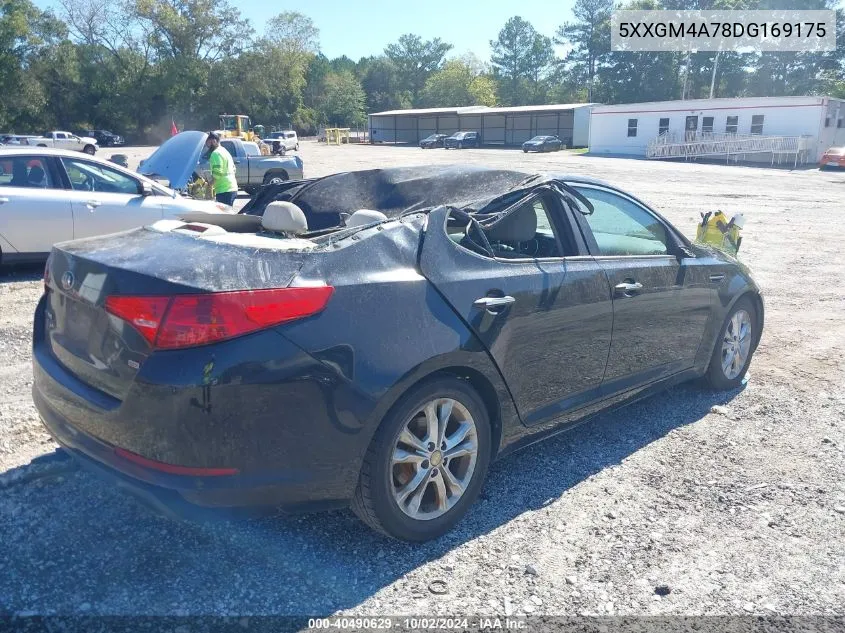 5XXGM4A78DG169175 2013 Kia Optima Lx