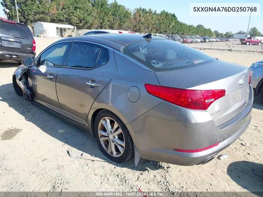 2013 Kia Optima Ex VIN: 5XXGN4A76DG250768 Lot: 40491482