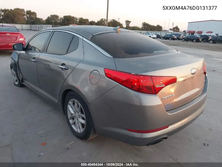 5XXGM4A76DG131377 2013 Kia Optima Lx