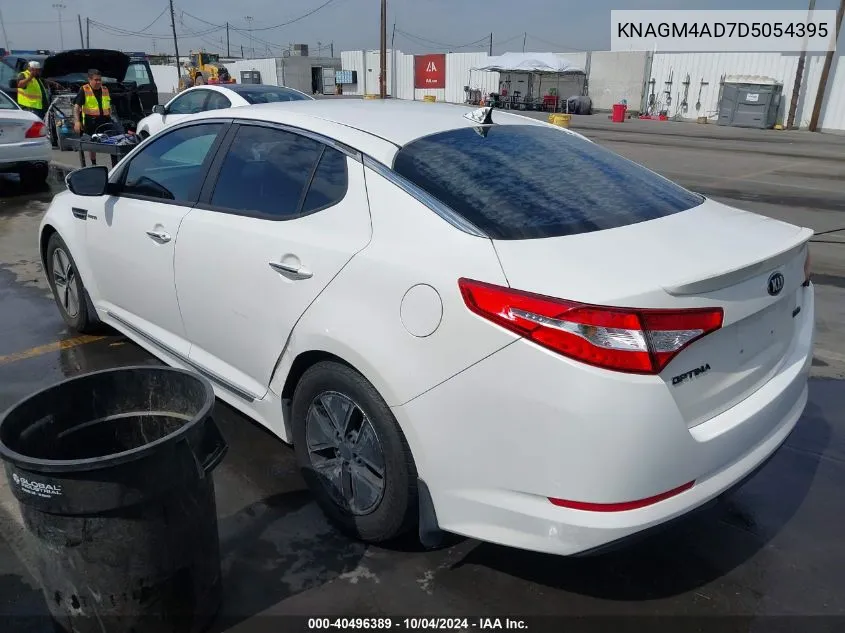 2013 Kia Optima Hybrid Lx VIN: KNAGM4AD7D5054395 Lot: 40496389