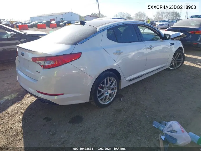 2013 Kia Optima Sx VIN: 5XXGR4A63DG218968 Lot: 40498661