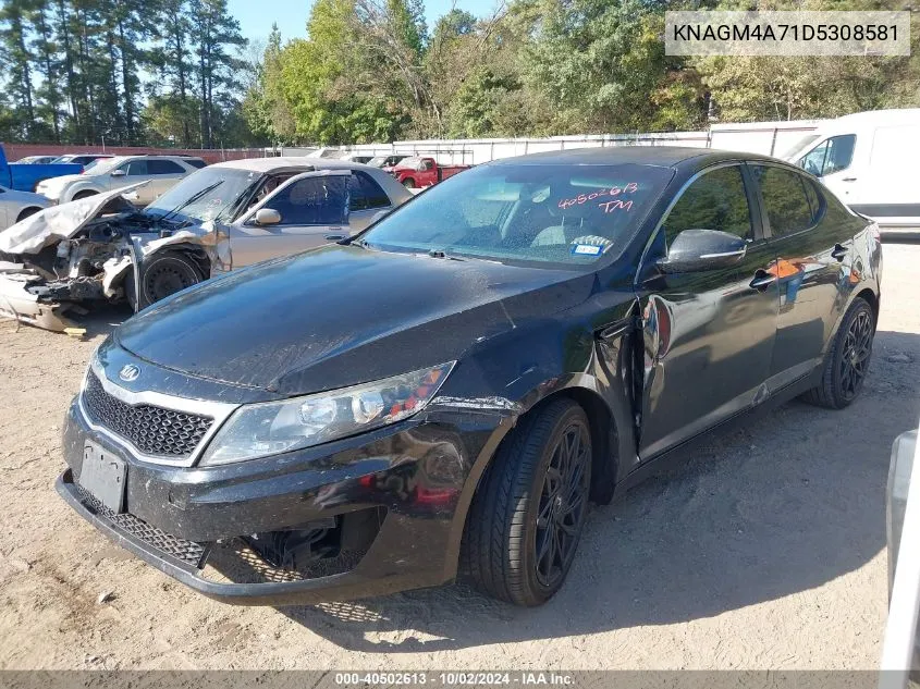 KNAGM4A71D5308581 2013 Kia Optima Lx