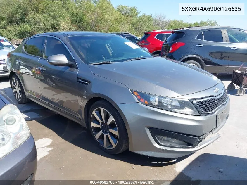 2013 Kia Optima Sx VIN: 5XXGR4A69DG126635 Lot: 40502768