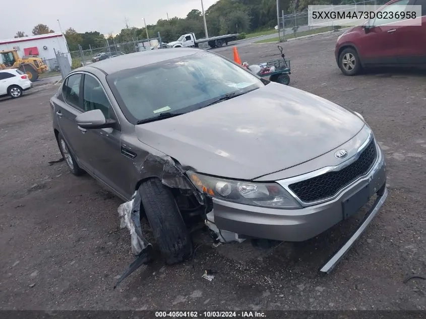 2013 Kia Optima Lx VIN: 5XXGM4A73DG236958 Lot: 40504162