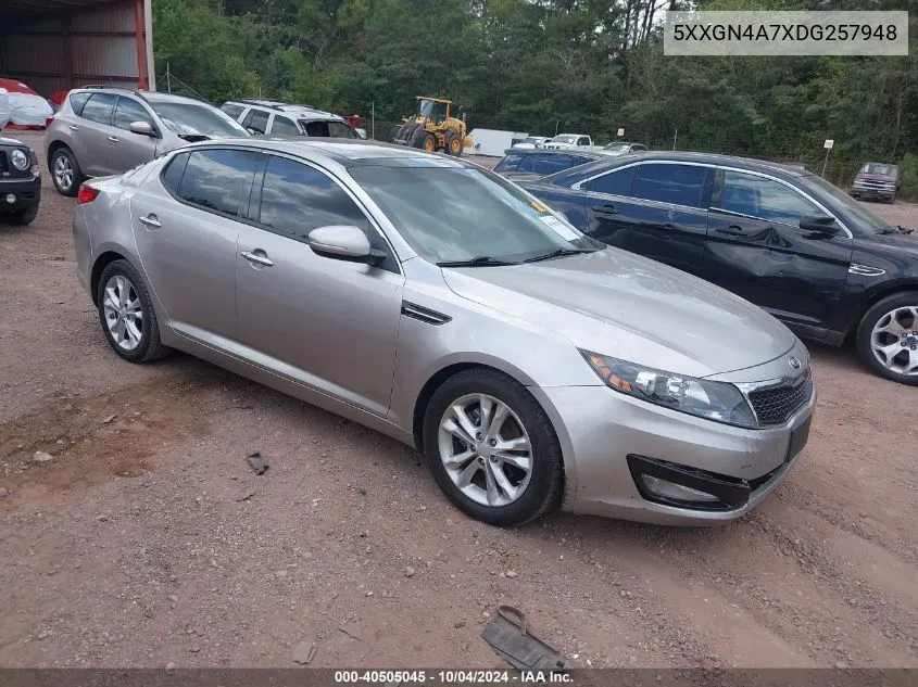 2013 Kia Optima Ex VIN: 5XXGN4A7XDG257948 Lot: 40505045