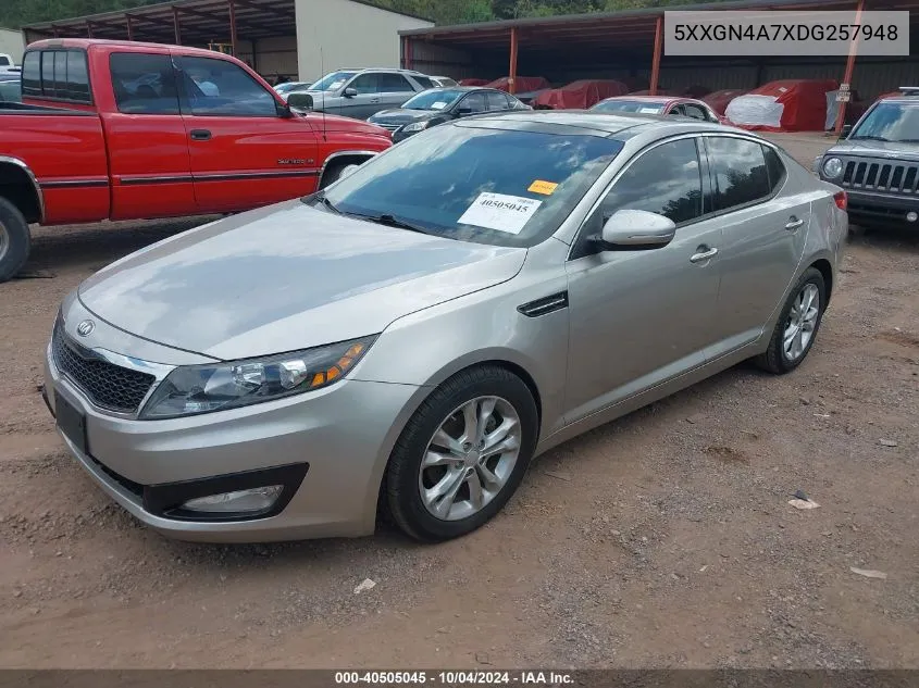 5XXGN4A7XDG257948 2013 Kia Optima Ex