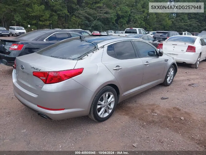 5XXGN4A7XDG257948 2013 Kia Optima Ex