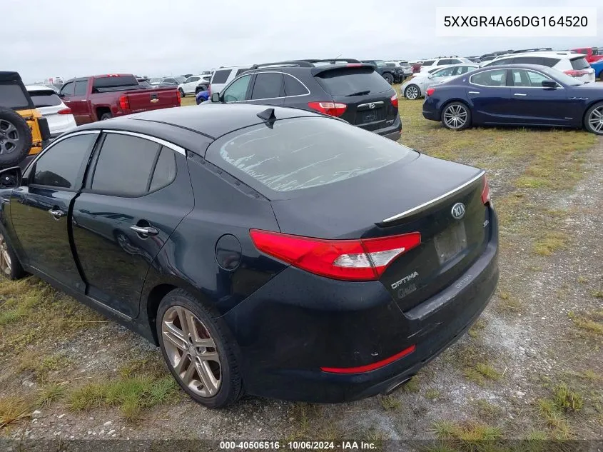 2013 Kia Optima Sx VIN: 5XXGR4A66DG164520 Lot: 40506516