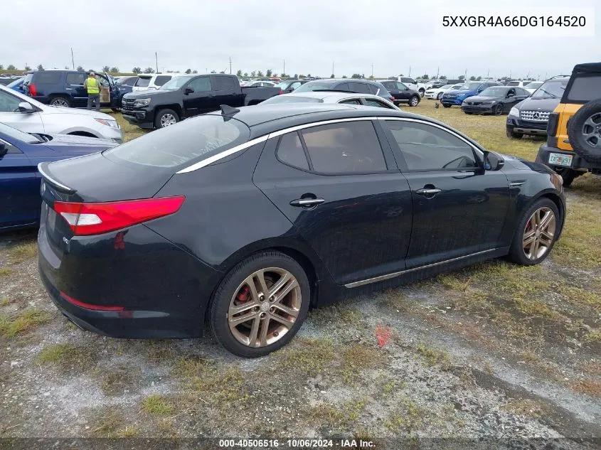 2013 Kia Optima Sx VIN: 5XXGR4A66DG164520 Lot: 40506516