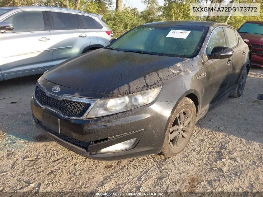 5XXGM4A72DG173772 2013 Kia Optima Lx